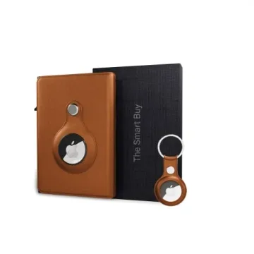 Smart Buy Airtag Wallet for Apple | Slim Leather Design & RFID Protection