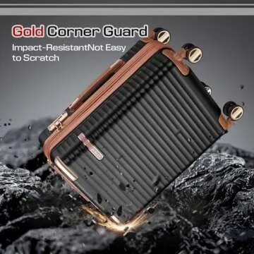 Lightweight Joyway Expandable Carry-On Luggage Set