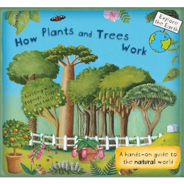 Interactive Nature Book for Kids on Plants and Trees