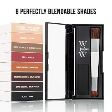 COLOR WOW Root Cover Up, Black for Instant Grey Coverage