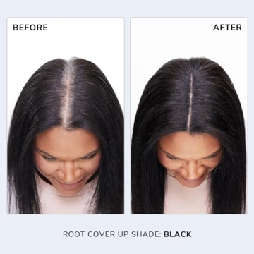 COLOR WOW Root Cover Up, Black for Instant Grey Coverage