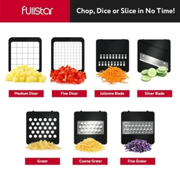 Fullstar 7 in 1 Vegetable Chopper - Fast & Convenient Cooking