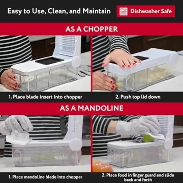 Fullstar 7 in 1 Vegetable Chopper - Fast & Convenient Cooking