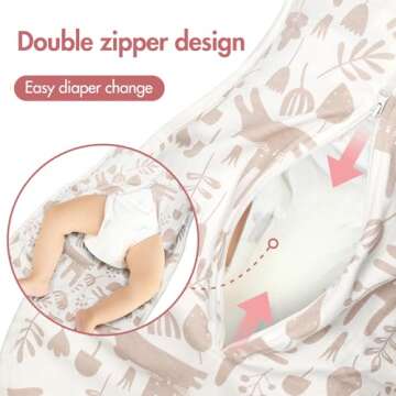 ANYEDDE 2-Pack Newborn Swaddle Sleep Sack for Infants