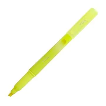 TUL® Highlighters, Chisel Point, Fluorescent Yellow Barrel, Fluorescent Yellow Ink, Pack Of 12 Highlighters