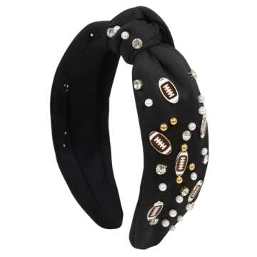 Huachi Football Knotted Headbands for Stylish Sports Fans