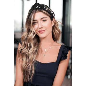 Huachi Football Knotted Headbands for Stylish Sports Fans