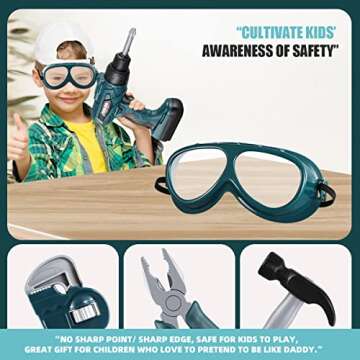 Kids Tool Box – 48 PCS Tool Set for Ages 3-8