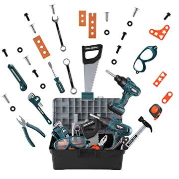 Kids Tool Box – 48 PCS Tool Set for Ages 3-8