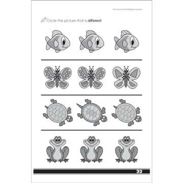 School Zone Get Ready for Preschool Workbook: 48 Pages, Pre-K, Learn ABCs, Numbers, Colors, Counting, Rhyming, Phonics, Patterns, Matching, Ages 3-6 (Little Get Ready! Book Series)