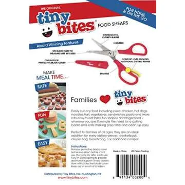 Tiny Bites Food Shears - Parent Must-Have for Baby & Toddler Feeding