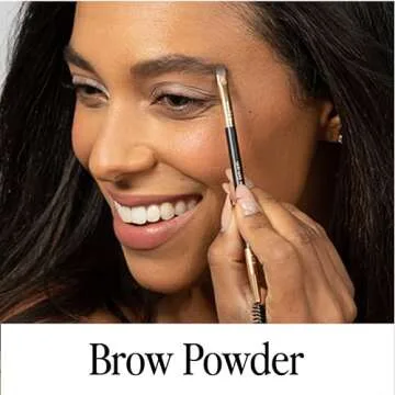 Billion Dollar Brows Eyebrow Powder in Taupe – Achieve Fuller, Fluffier Brows with Buildable Coverage, Velvet-Smooth Formula, Cruelty-Free & Vegan for a Natural, Soft Finish