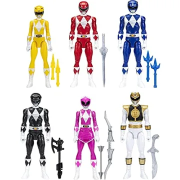 Power Rangers 12-Inch Action Figure 6-Pack For Fans