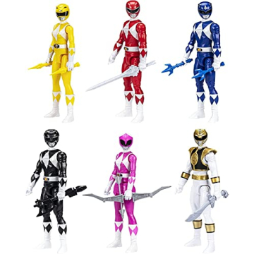 Power Rangers 12-Inch Action Figure 6-Pack For Fans
