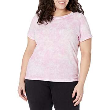 The Drop Women's Courtney Short-Sleeve Tiny Crewneck Jersey T-Shirt