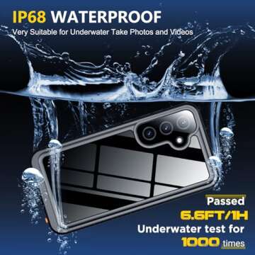 SPIDERCASE Waterproof Case for Samsung Galaxy S25 Plus