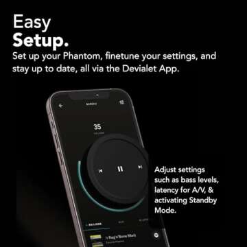 Devialet - Phantom I 108dB - High-Fidelity Wireless Speaker - Gold - Implosive Soundstage - Zero Distortion - Bluetooth Speaker - Loud Stereo Sound, Deep Bass