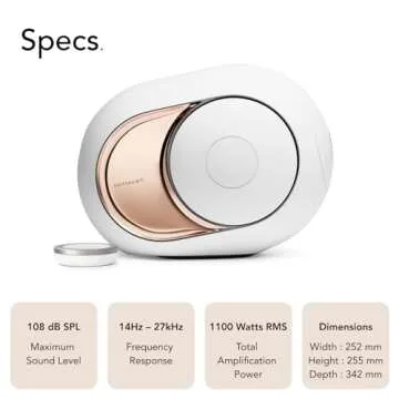 Devialet Phantom I - High-Fidelity Wireless Speaker - Gold