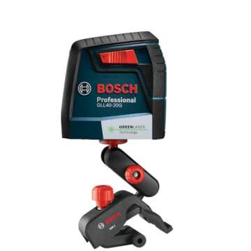 Bosch GLL40-20G Self-Leveling Green Beam Laser Level