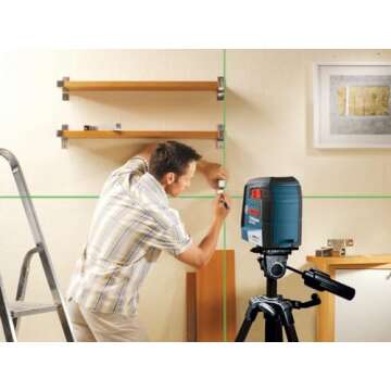 Bosch GLL40-20G Self-Leveling Green Beam Laser Level