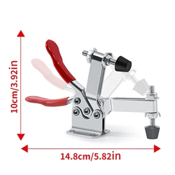 Heavy Duty Toggle Clamps for Woodworking | 10 Pack