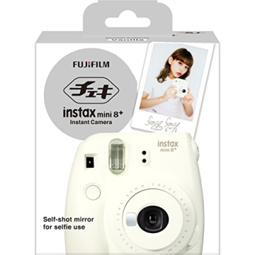 Fujifilm Instax Mini 8+ Instant Film Camera with Selfie Mirror