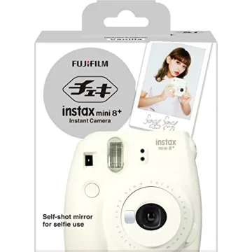 Fujifilm Instax Mini 8+ Instant Film Camera with Selfie Mirror