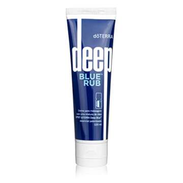 doTERRA SkinCare Deep Blue Rub with Essential Oils Topical Massage - 120ml for Soothing Muscle Relie...