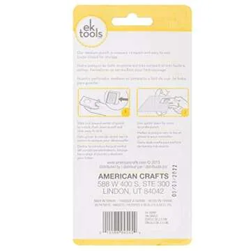 EK Tools 1-Inch Circle Punch with Safety Lock for Crafters