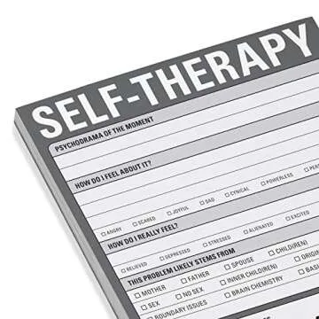 Knock Knock Self-Therapy Pad for Stress Relief and Insight