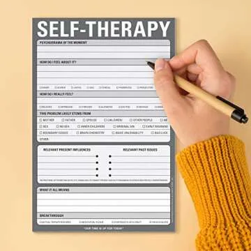 Knock Knock Self-Therapy Pad for Stress Relief and Insight