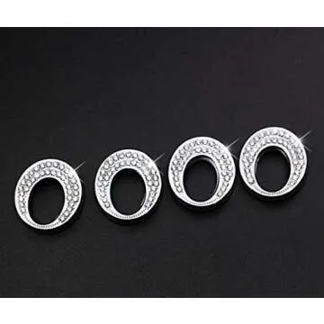 YUWATON Car Bling Decorations for A200 E350 ML GLA250