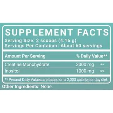 MD Logic Health Creatine + Inositol for Energy & Clarity