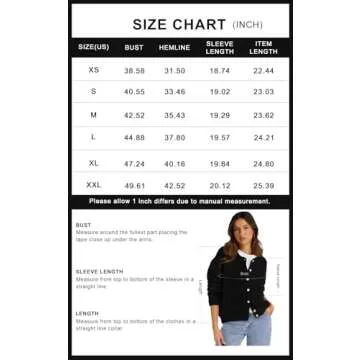 PRETTYGARDEN Long Sleeve Crewneck Button Down Womens Sweaters Spring Open Front Chunky Cardigan Sweaters for Women 2025 (Apricot, Small)