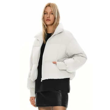 Orolay Cozy Women's Cropped Winter Puffer Jacket
