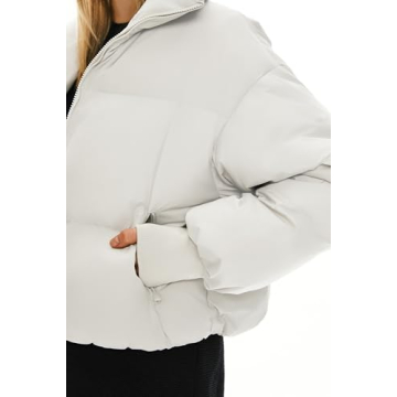 Orolay Cozy Women's Cropped Winter Puffer Jacket