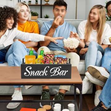 Stylish Snack Organizer for Kitchen & Pantry Storage