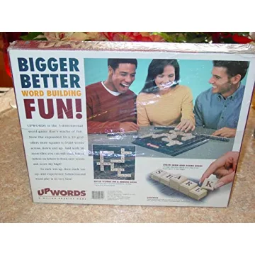 Exciting UpWords 3-Dimensional Word Game for All Ages