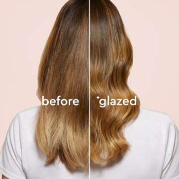 Glaze Super Gloss Color Conditioning Gloss – Caramel Lights for Medium to Dark Brown Hair with Hig...