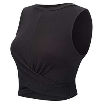 Stylish Women's Slim Fit Sleeveless Crop Tops for Summer