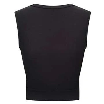 Stylish Women's Slim Fit Sleeveless Crop Tops for Summer