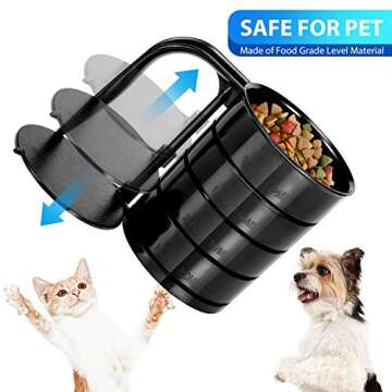 Pet Food Scoop - Accurate Measuring Cups for Pets