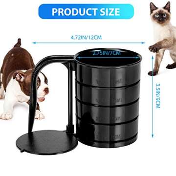 Pet Food Scoop - Accurate Measuring Cups for Pets
