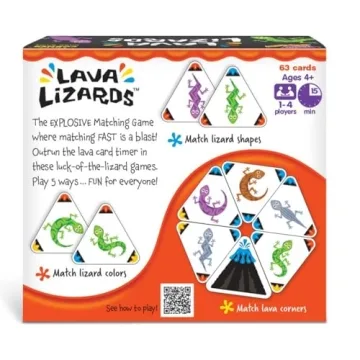 TREND Lava Lizards Strategy Game Family Fun