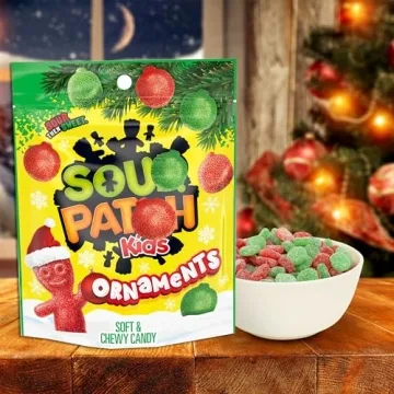 Sour Patch Kids Christmas Gummies - 30 Ounces of Sweet Joy!