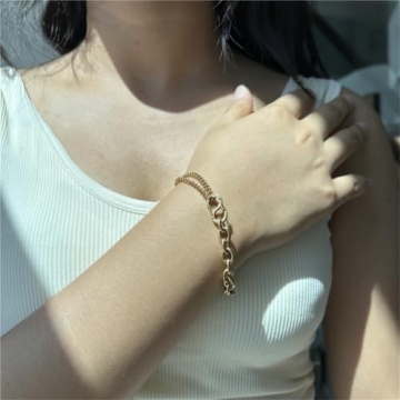 Stylish WangGao Stainless Steel Buckle Bracelet
