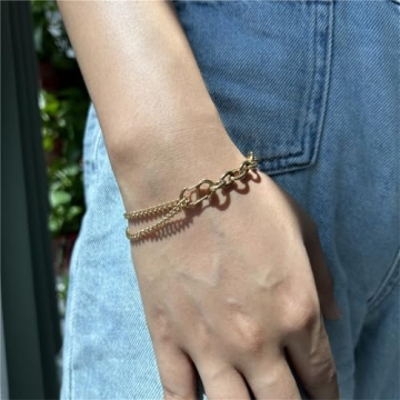 Stylish WangGao Stainless Steel Buckle Bracelet
