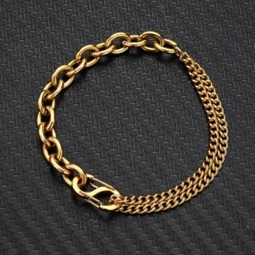 Stylish WangGao Stainless Steel Buckle Bracelet