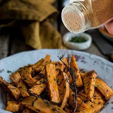 Premium SXUDA Glass Spice Jars with 350 Labels and Funnel