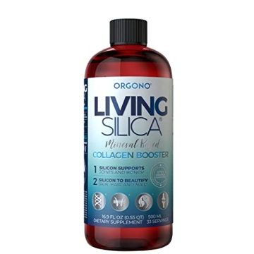 Living Silica Collagen Booster Liquid | Vegan Collagen Boosting Drink | Supports Healthy Collagen an...